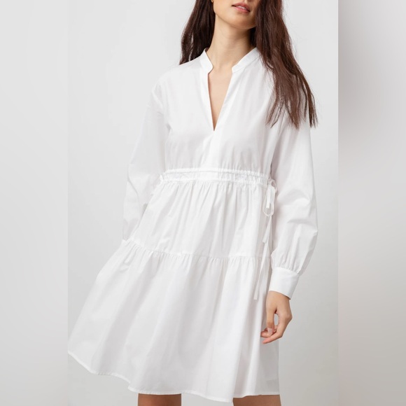 Rails Ivy Dress White Mini Long Sleeve - Picture 13 of 13